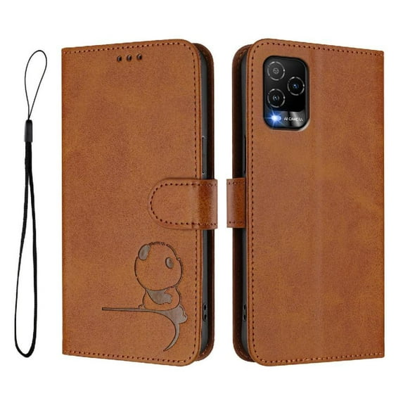 Phone Case for Blu View 5 Pro Rfid Blocking Flip Folio Card Slots Holder Kickstand Pu Leather Magnetic