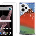 thumbnail image 1 of Phone Case for Cricket Icon Plus 2026, with Screen Protector, by OneToughShield - Fuji Morning, 1 of 5