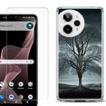 thumbnail image 1 of Phone Case for Cricket Icon Plus 2026, with Screen Protector, by OneToughShield - Winter Tree, 1 of 5