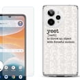 thumbnail image 1 of Phone Case for Cricket Icon Pro 2026, with Screen Protector, by OneToughShield - Dictionary/Yeet, 1 of 5