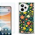 thumbnail image 1 of Phone Case for Cricket Icon Pro 2026, with Screen Protector, by OneToughShield - Flower Symphony, 1 of 5
