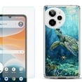 thumbnail image 1 of Phone Case for Cricket Icon Pro 2026, with Screen Protector, by OneToughShield - Sea Turtle Undersea, 1 of 5