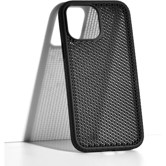 Phone Case for Heat Dissipation Magnetic: Effective Cooling Down iPhone 15 Pro Max - Protective Black Case