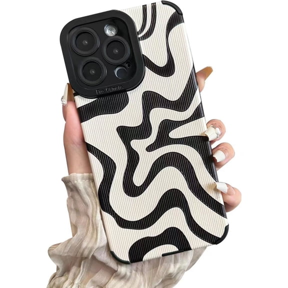 Phone Case for IPhone15ProMax Apple 15 Mobile Phone Case 11 European and American Zebra Pattern XR Max Creative Protective Case