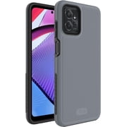 TUDIA MergeGrip Motorola Moto G Power 5G 2023 Case XT2311 Heavy Duty Cover - Gray