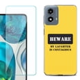 thumbnail image 1 of Phone Case for Motorola Moto G 5G 2024, with Tempered Glass Screen Protector, by OneToughShield - Laughter, 1 of 3