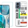 thumbnail image 1 of Phone Case for Motorola Moto G 5G 2024, with Tempered Glass Screen Protector, by OneToughShield - Mail / New York, 1 of 3