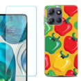 thumbnail image 1 of Phone Case for Motorola Moto G 5G 2026, with Screen Protector, by OneToughShield - Bell Pepper, 1 of 5