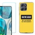 thumbnail image 1 of Phone Case for Motorola Moto G 5G 2026, with Screen Protector, by OneToughShield - Laughter, 1 of 5