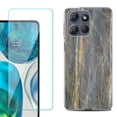 thumbnail image 1 of Phone Case for Motorola Moto G 5G 2026, with Screen Protector, by OneToughShield - Marble/Camo, 1 of 5