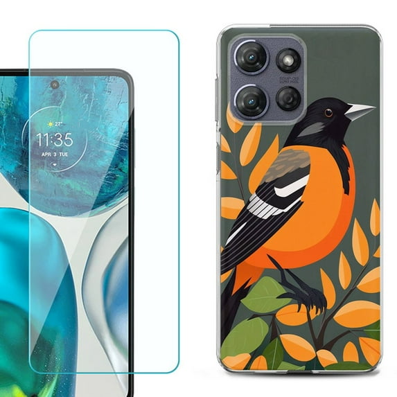 Phone Case for Motorola Moto G 5G 2026, with Screen Protector, by OneToughShield - Oriole