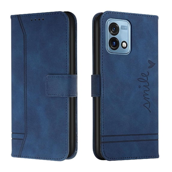 Phone Case for Motorola Moto G Stylus 2023 Card Slots Cover Flip Folio Wallet PU Leather Hand Strap Magnetic Closure