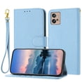 thumbnail image 1 of Phone Case for Motorola Moto G32 Wallet PU Lether Flip Folio Litch Pattern Card Slots Holder, 1 of 5