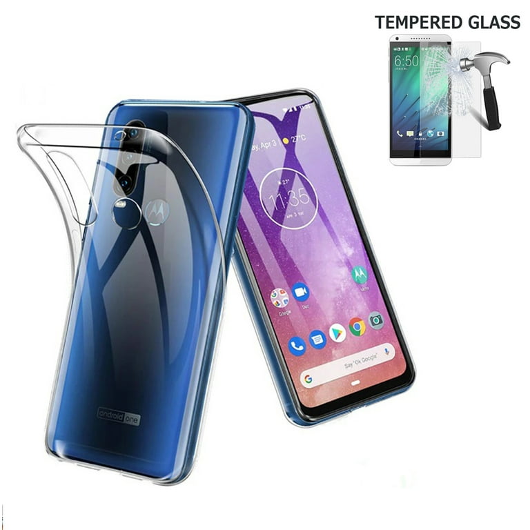 Screen Protector Motorola One Action Tempered Glass Phone Case For