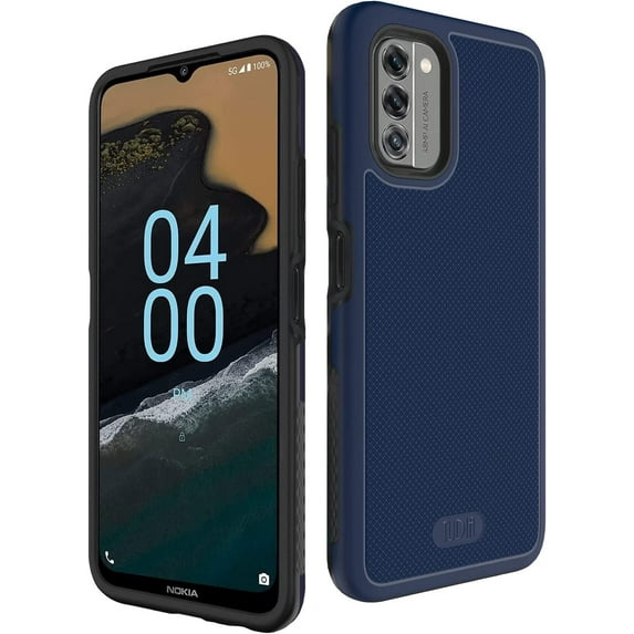 TUDIA MergeGrip Nokia G400 5G Case 2022 Drop Tested Heavy Duty Cover - Indigo Blue