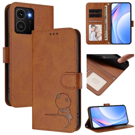 Phone Case for Nokia Hmd Skyline Magnetic Flip Folio Rfid Blocking Card Slots Holder Kickstand Pu Leather