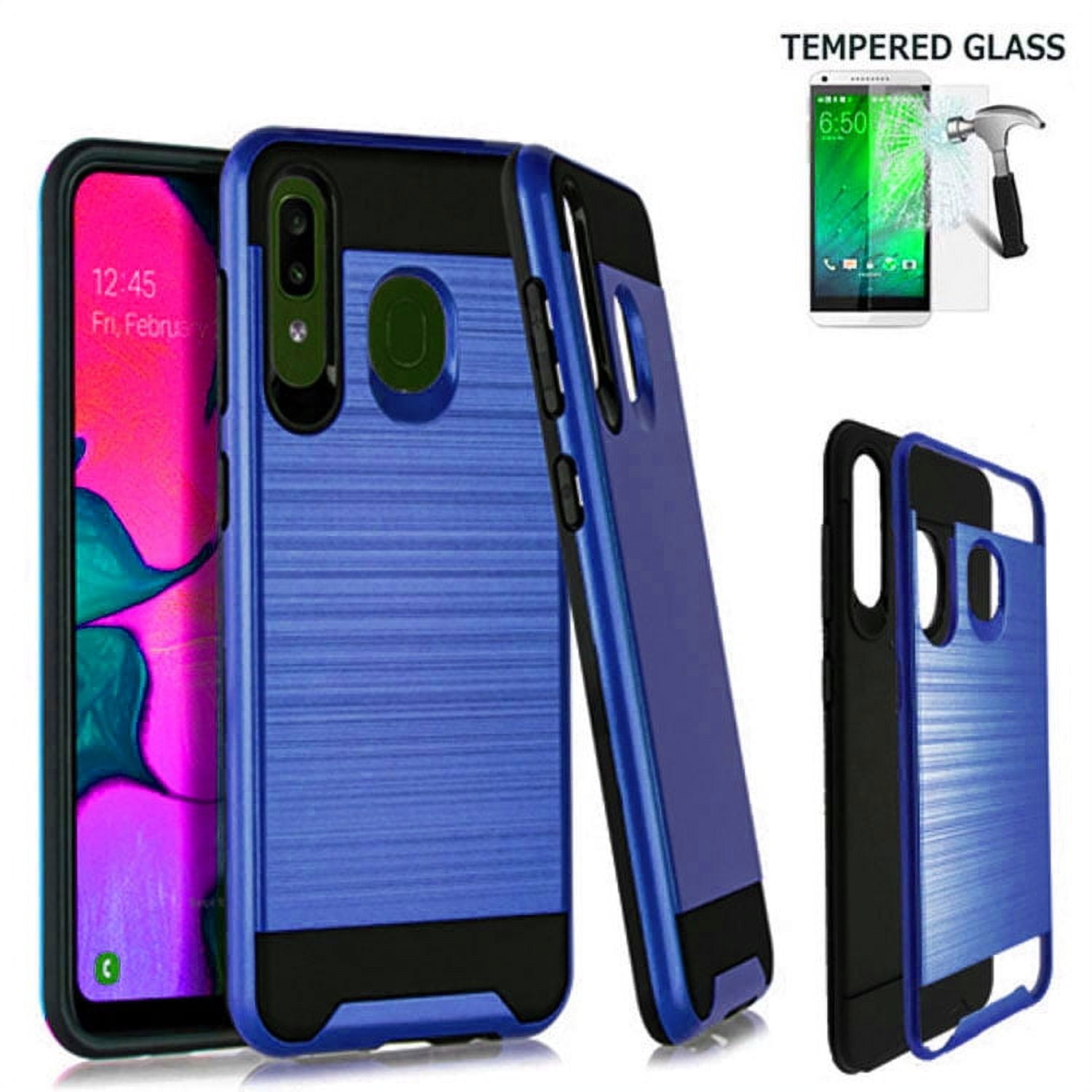 Phone Case for Samsung Galaxy A10E A10E Screen Protector Dual