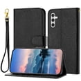 thumbnail image 1 of Phone Case for Samsung Galaxy A14 4G/5G Flip Folio Card Slots Holder Litchi Pattern PU Lether Wallet, 1 of 5
