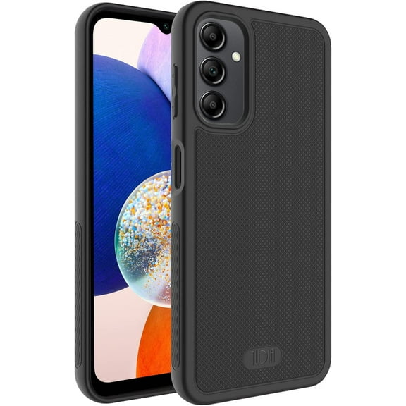 TUDIA LINNGrip Samsung Galaxy A14 4G/5G Case Enhanced Grip Shockproof Slim -  Black