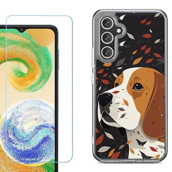 Phone Case for Samsung Galaxy A17 5G, with Screen Protector, by OneToughShield - Beagle