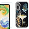 thumbnail image 1 of Phone Case for Samsung Galaxy A17 5G, with Screen Protector, by OneToughShield - Butterfly Translucent, 1 of 5