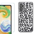 thumbnail image 1 of Phone Case for Samsung Galaxy A17 5G, with Screen Protector, by OneToughShield - Cheetah B/W, 1 of 5