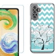 thumbnail image 1 of Phone Case for Samsung Galaxy A17 5G, with Screen Protector, by OneToughShield - Chevron/Tree, 1 of 5