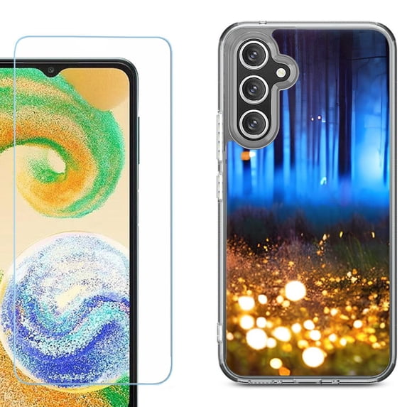 Phone Case for Samsung Galaxy A17 5G, with Screen Protector, by OneToughShield - Fireflies
