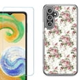 thumbnail image 1 of Phone Case for Samsung Galaxy A17 5G, with Screen Protector, by OneToughShield - Floral/Rose, 1 of 5