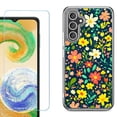 thumbnail image 1 of Phone Case for Samsung Galaxy A17 5G, with Screen Protector, by OneToughShield - Flower Symphony, 1 of 5