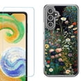 thumbnail image 1 of Phone Case for Samsung Galaxy A17 5G, with Screen Protector, by OneToughShield - Flowery Garden, 1 of 5