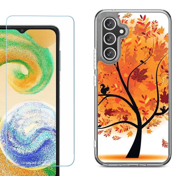 Phone Case for Samsung Galaxy A17 5G, with Screen Protector, by OneToughShield - Golden Tree