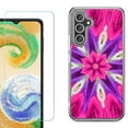 thumbnail image 1 of Phone Case for Samsung Galaxy A17 5G, with Screen Protector, by OneToughShield - Kaleidoscope Rose, 1 of 5