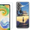 thumbnail image 1 of Phone Case for Samsung Galaxy A17 5G, with Screen Protector, by OneToughShield - Lavender Summer, 1 of 5