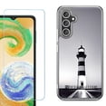 thumbnail image 1 of Phone Case for Samsung Galaxy A17 5G, with Screen Protector, by OneToughShield - Lighthouse, 1 of 5