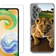 thumbnail image 1 of Phone Case for Samsung Galaxy A17 5G, with Screen Protector, by OneToughShield - Lion Cub, 1 of 5