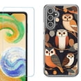 thumbnail image 1 of Phone Case for Samsung Galaxy A17 5G, with Screen Protector, by OneToughShield - Owl Mix, 1 of 5