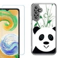 thumbnail image 1 of Phone Case for Samsung Galaxy A17 5G, with Screen Protector, by OneToughShield - Panda, 1 of 5
