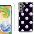 thumbnail image 1 of Phone Case for Samsung Galaxy A17 5G, with Screen Protector, by OneToughShield - Polka Dot / Purple, 1 of 5