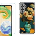 thumbnail image 1 of Phone Case for Samsung Galaxy A17 5G, with Screen Protector, by OneToughShield - Roses in a vase, 1 of 5