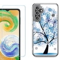 thumbnail image 1 of Phone Case for Samsung Galaxy A17 5G, with Screen Protector, by OneToughShield - Snowflakes Tree, 1 of 5