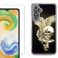 thumbnail image 1 of Phone Case for Samsung Galaxy A17 5G, with Screen Protector, by OneToughShield - Wing Skull, 1 of 5