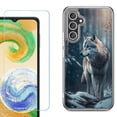 thumbnail image 1 of Phone Case for Samsung Galaxy A17 5G, with Screen Protector, by OneToughShield - Wolf Winter, 1 of 5