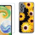 thumbnail image 1 of Phone Case for Samsung Galaxy A17 5G, with Screen Protector, by OneToughShield - Yellow Flower, 1 of 5