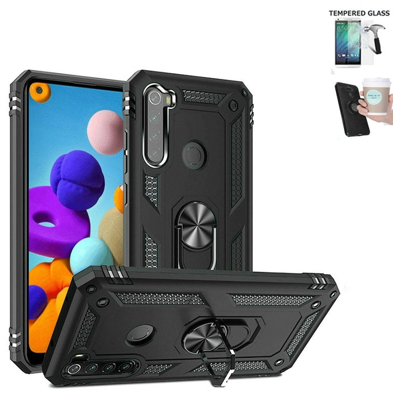 Phone Case for Samsung Galaxy A21 Screen Protector Shock