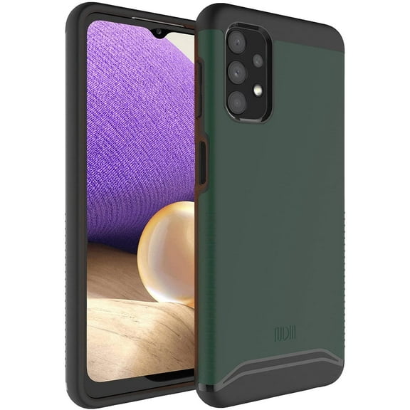 TUDIA Merge Samsung Galaxy A32 5G Case Dual Layer Heavy Duty Cover - Hunter Green