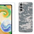 thumbnail image 1 of Phone Case for Samsung Galaxy A35 5G, with Tempered Glass Screen Protector, by OneToughShield - Digital Camo, 1 of 3