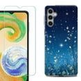thumbnail image 1 of Phone Case for Samsung Galaxy A35 5G, with Tempered Glass Screen Protector, by OneToughShield - Fanciful Night, 1 of 3