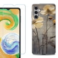 thumbnail image 1 of Phone Case for Samsung Galaxy A35 5G, with Tempered Glass Screen Protector, by OneToughShield - Myth Flower, 1 of 3