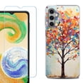 thumbnail image 1 of Phone Case for Samsung Galaxy A35 5G, with Tempered Glass Screen Protector, by OneToughShield - Vibrant Tree, 1 of 3